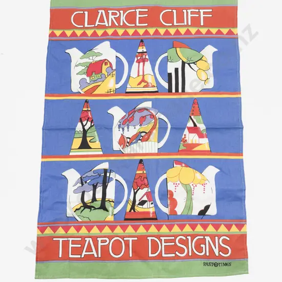 Clarice Cliff Tea Towel