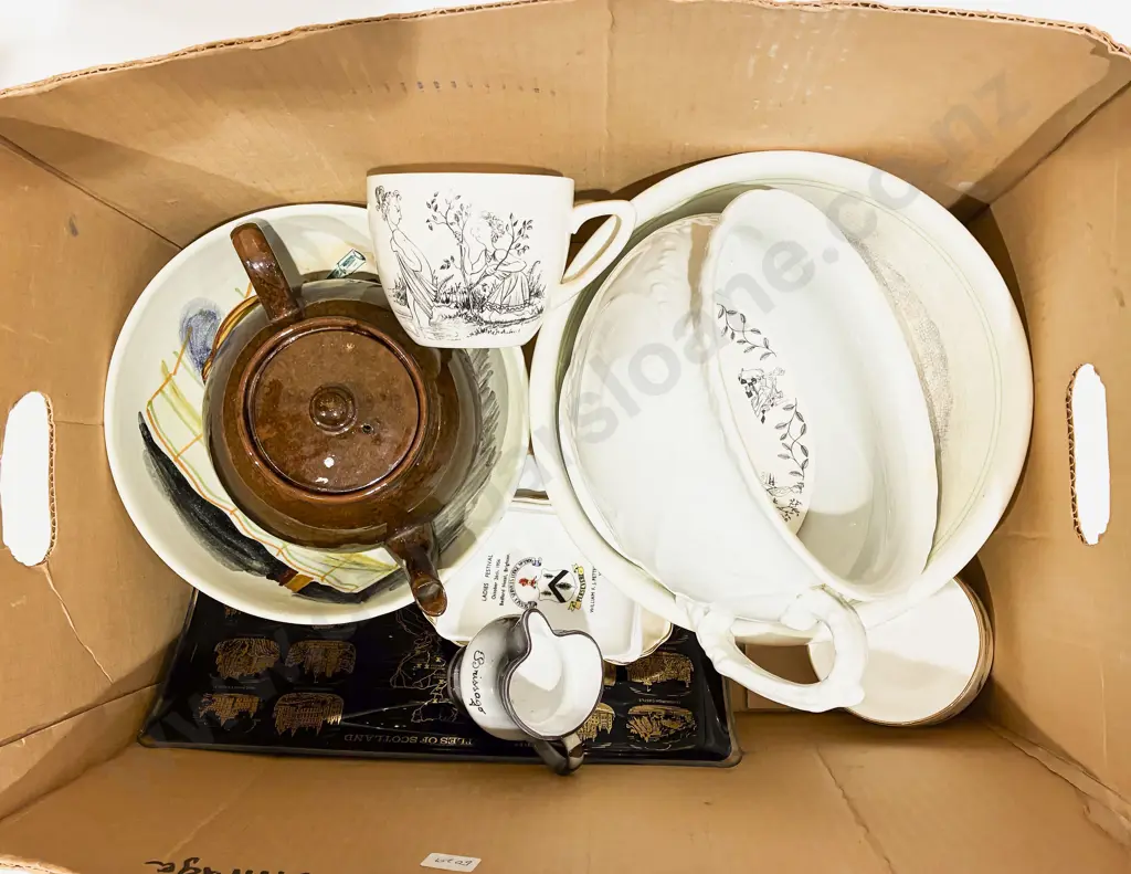 Box Qty of Assorted China etc Image 1++