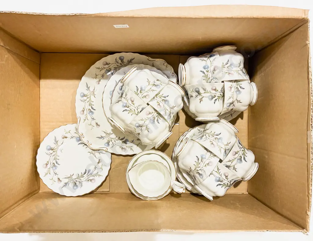 Royal Albert "Brigadoon" Part Fancy China Tea Set Image 1++