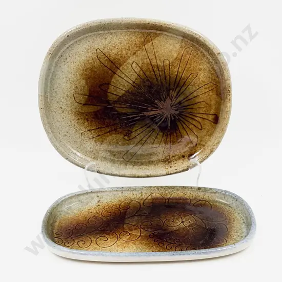 Two Paul Wotherspoon Shallow Plates