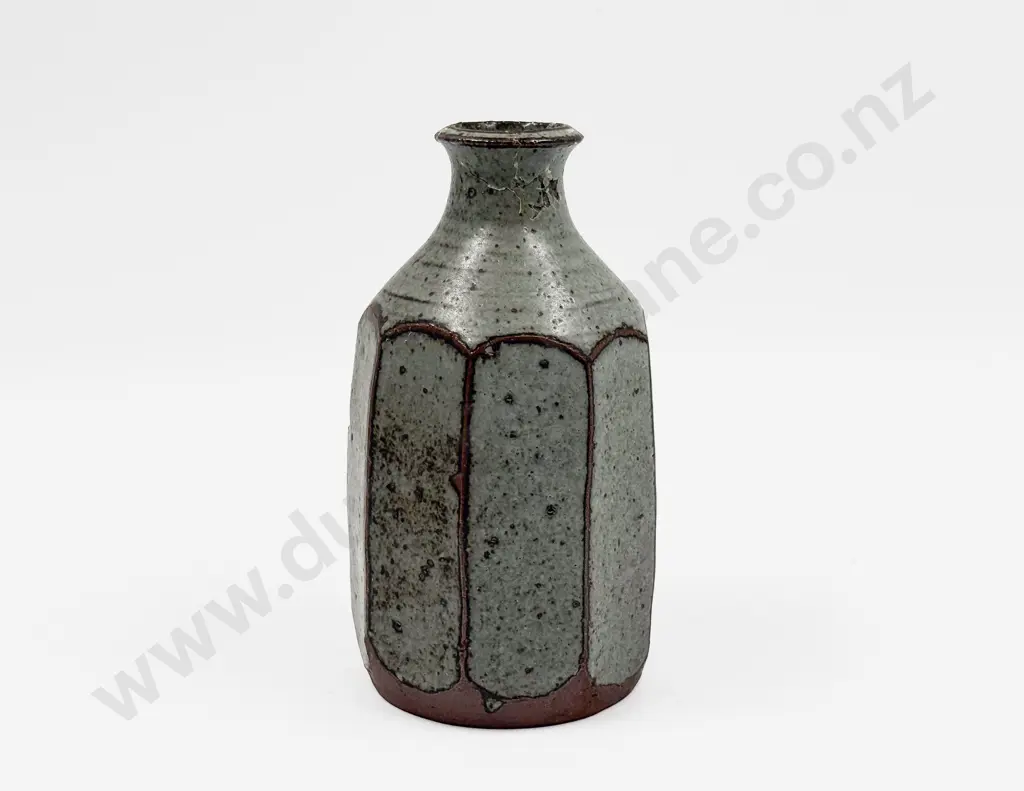 James Greig Pottery Bottle Vase A/F Image 1++