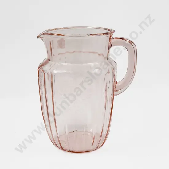 Pressed Glass Jug