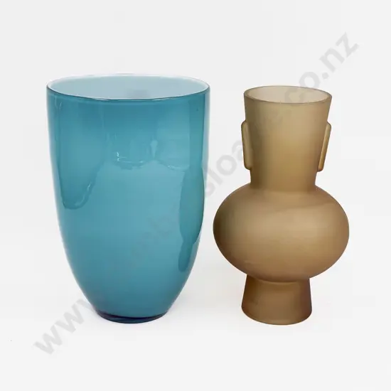 Two Glass Vases