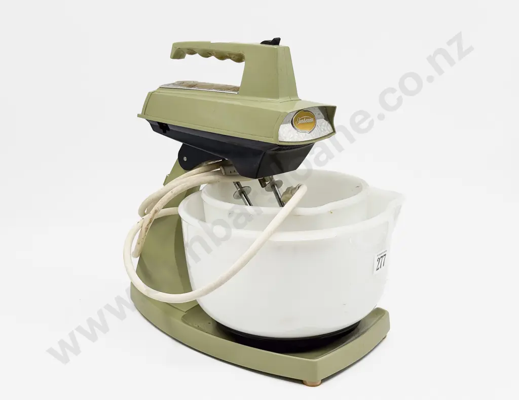 Vintage Sunbeam Mixer & Two Bowls Image 1++