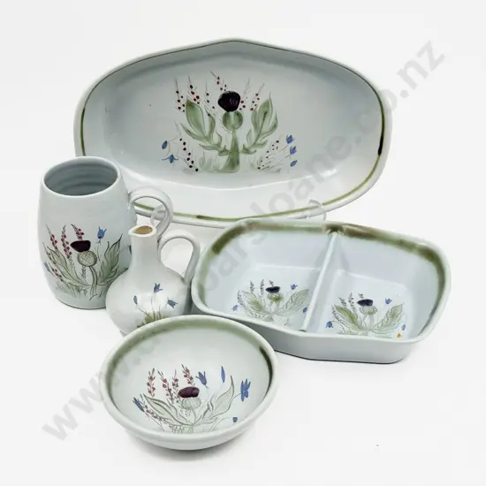 Five Pieces of Buchan Stone Ware