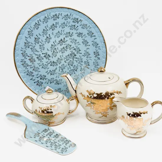 Small Quantity of Assorted China incl Cake Plate & Server