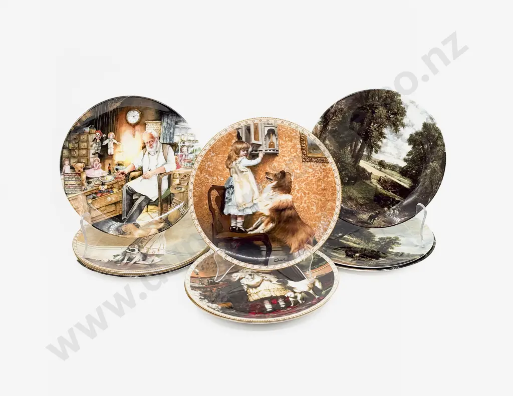 Ten Assorted RD Comm. Plates Image 1++