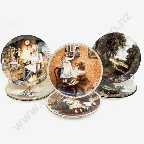 Ten Assorted RD Comm. Plates