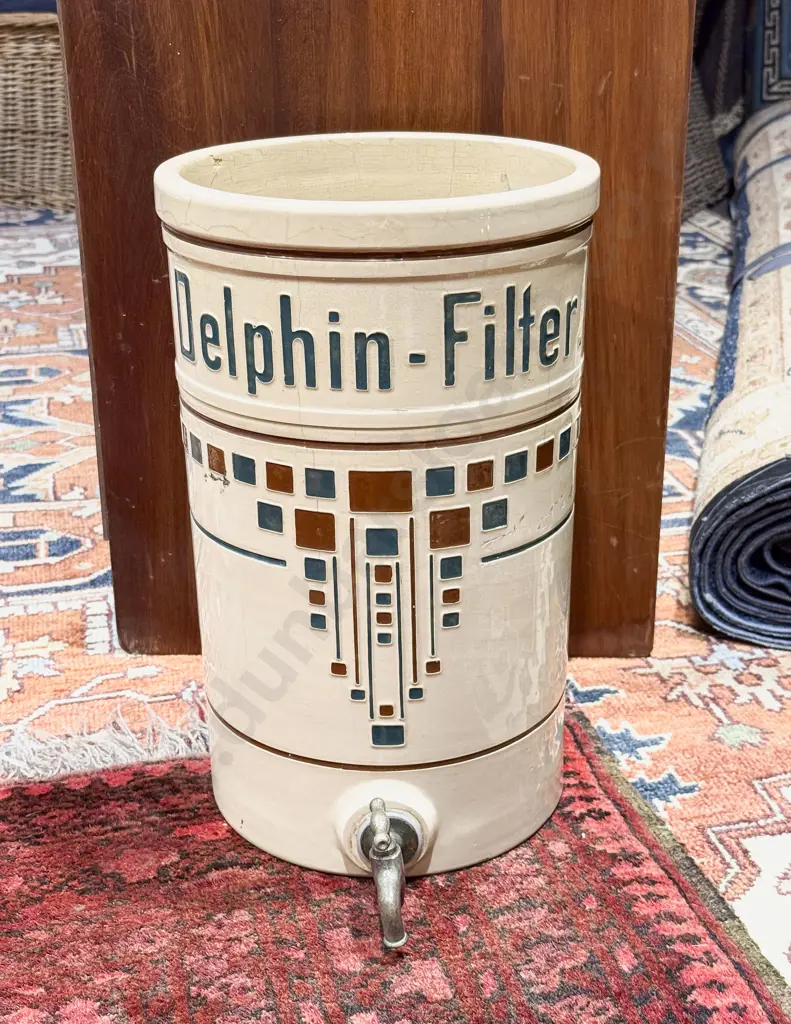 Vintage Stone Ware Delphin - Filter Dispenser Image 1++