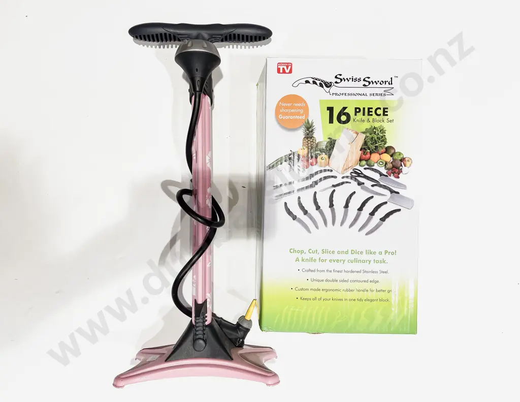 Bike Pump together with Boxed Knife Set Image 1++