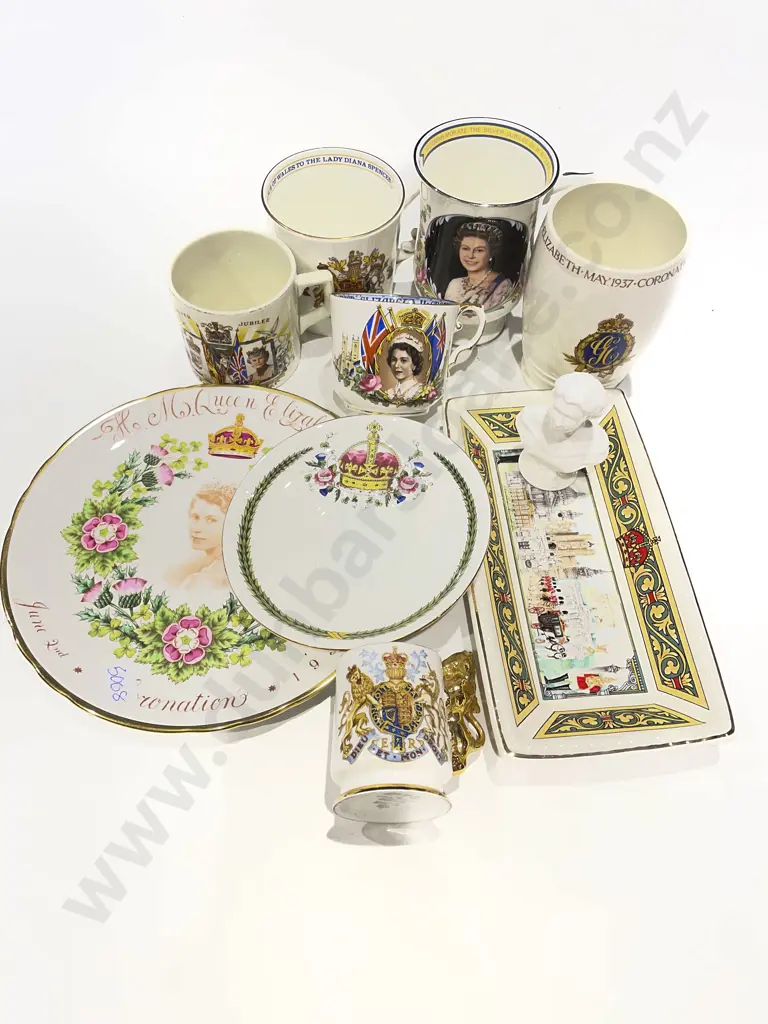 Box Quantity of Assorted Royal Comm. China etc Image 1++