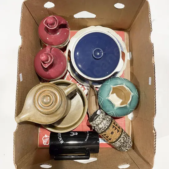 Box Qty of Assorted China & Stone Ware