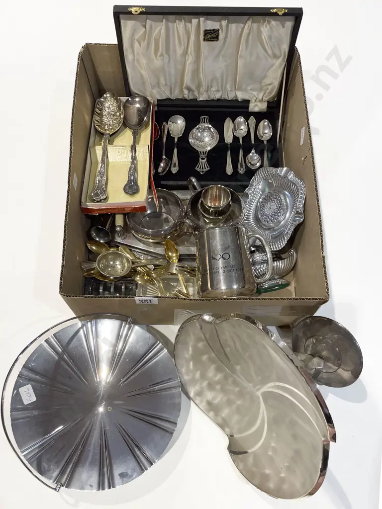 Box Qty of Assorted S/P & Cutlery incl Kings Pattern Image 1++