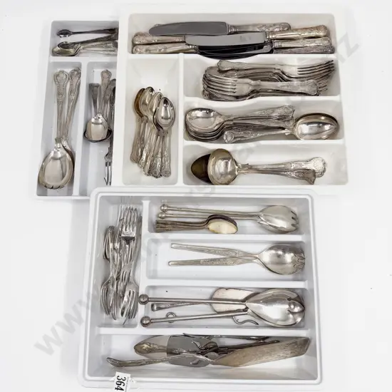 Qty of Mostly Kings Pattern Cutlery