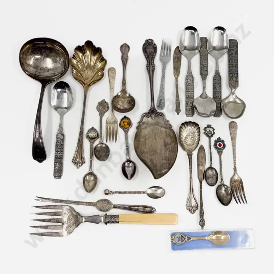 Qty of Assorted S/P Cutlery etc