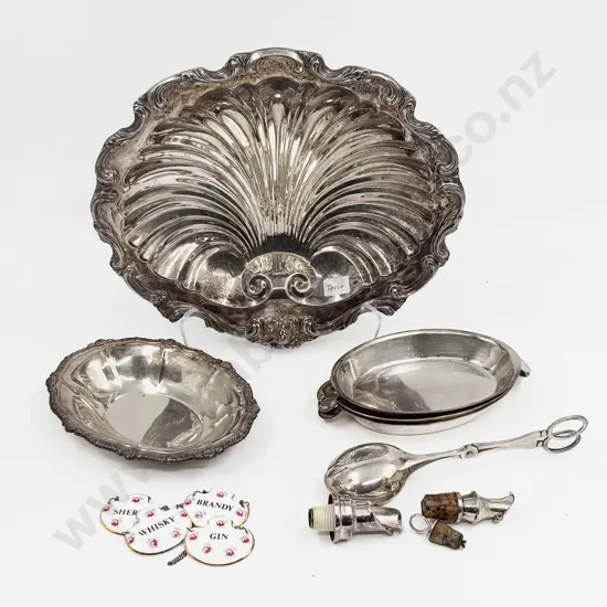 Qty of Assorted S/P together with Four Ceramic Decanter Labels etc