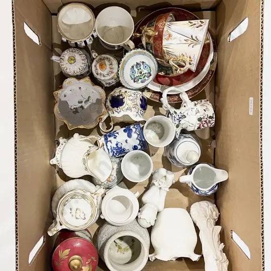 Box Qty of Assorted China etc