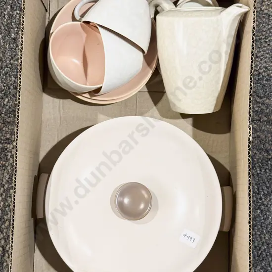 Qty of Assorted Poole Twintone China