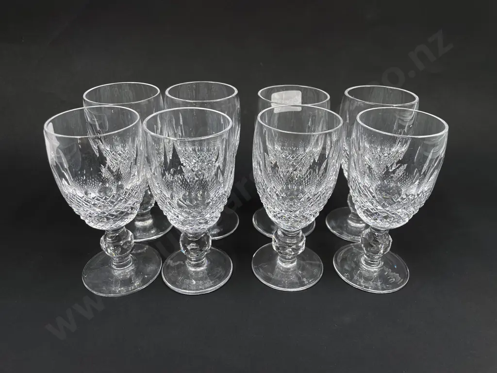 Set of Eight Waterford Crystal Liqueur Glasses Image 1++