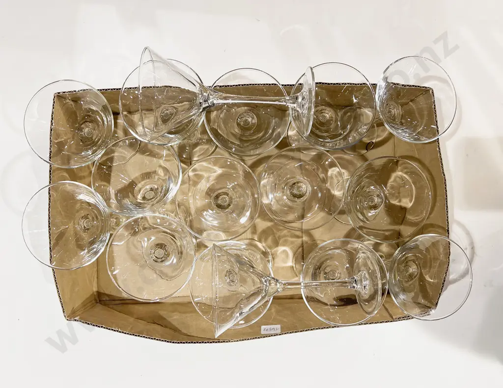 Box of Martini Glasses Image 1++