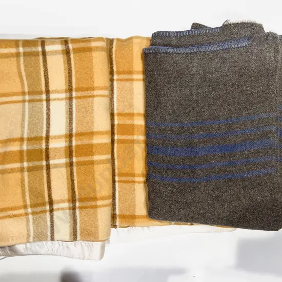 NZ Woollen Blanket & Other