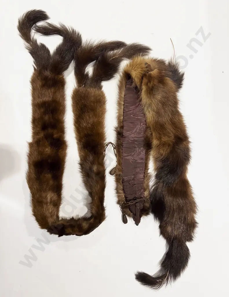 Two Fox Fur Stoles Image 1++