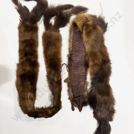 Two Fox Fur Stoles