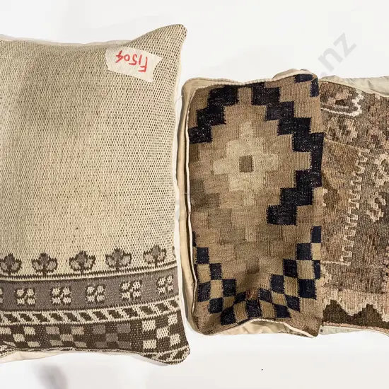 Two Kelim Cushion Covers & Other Cushion