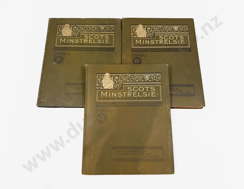 Scots Minstrelsie - Volumes 2 - 3 - 4 Image 1++