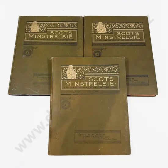 Scots Minstrelsie - Volumes 2 - 3 - 4
