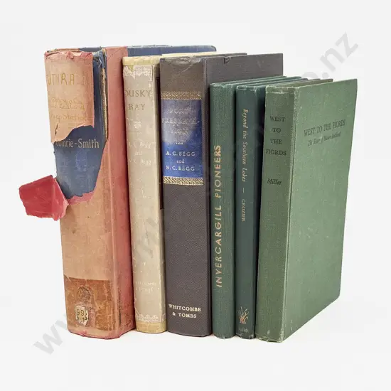 6 New Zealand Topographical Volumes