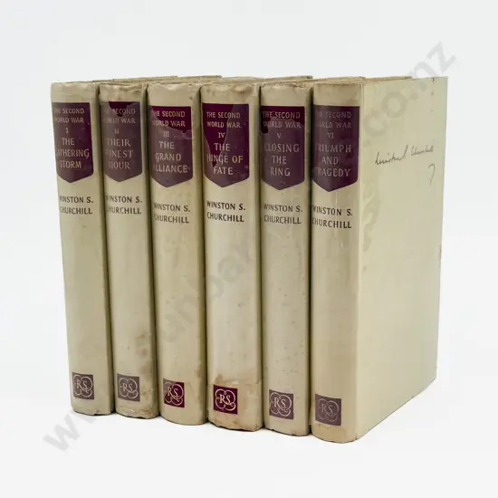 Winston S. Churchill - Second World War - Volume 1 to 6