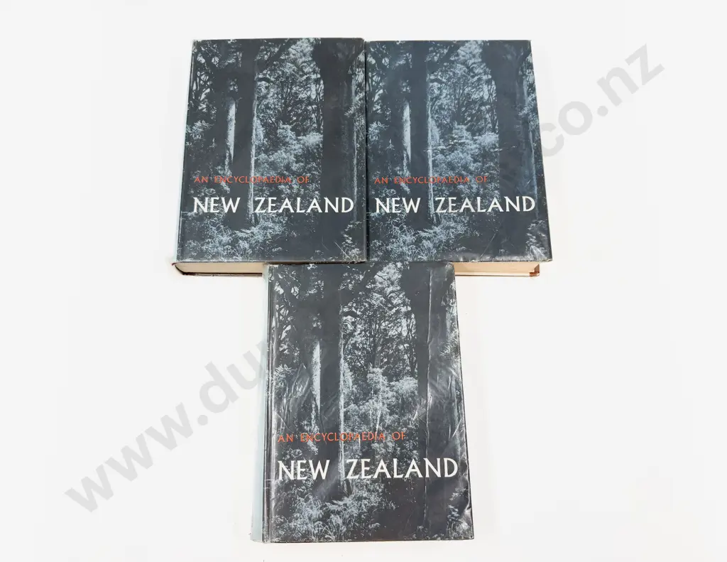 An Encyclopedia of New Zealand - Volume 1 to 3 Image 1++