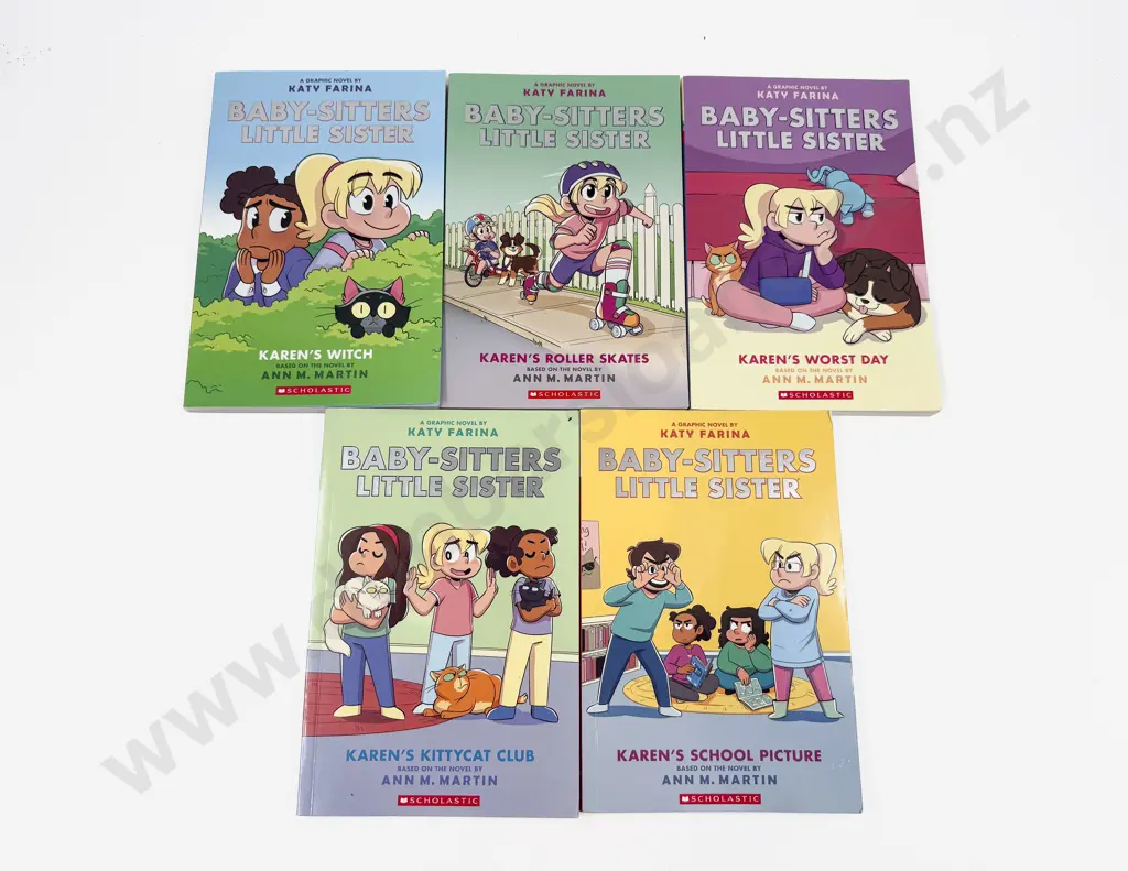 Baby-Sitters Little Sister Five Volumes Image 1++