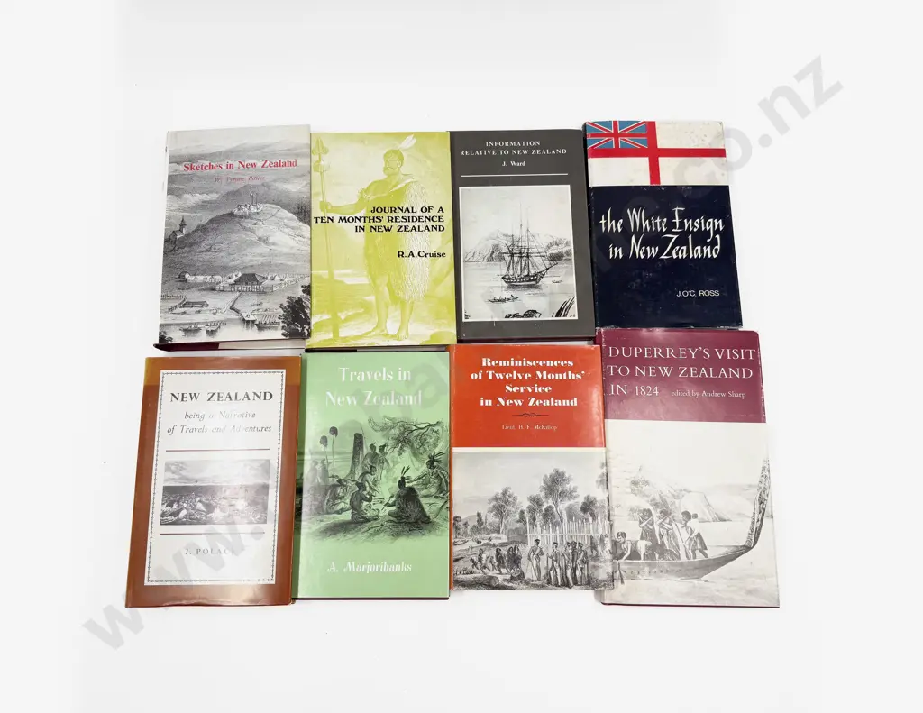 Eight Assorted NZ Reference Books Image 1++