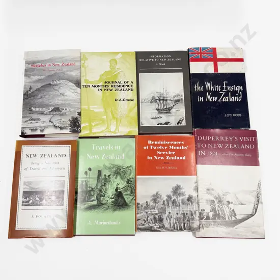 Eight Assorted NZ Reference Books