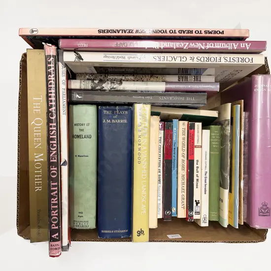 Box of Assorted Books