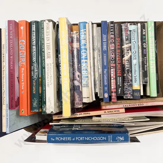 Box of Assorted Books