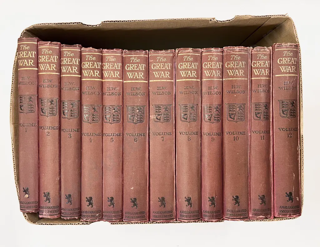 The Great War by H.W. Wilson - Volume One to Thirteen & Other Image 1++