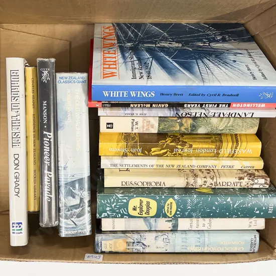 Box of Assorted Books
