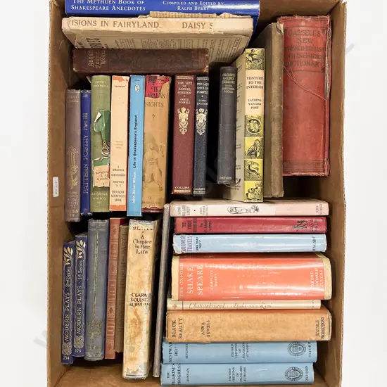 Box of Assorted Books