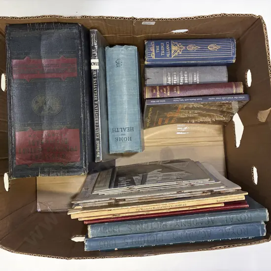 Box of Assorted Vintage Books
