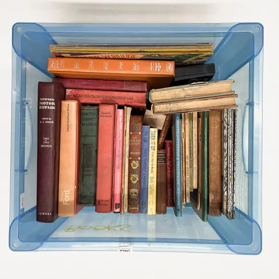 Box of Assorted Vintage Books