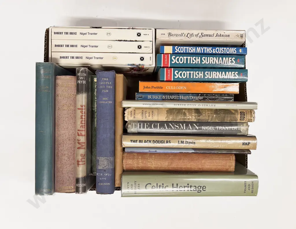 Box of Assorted Scotland Reference Books Image 1++