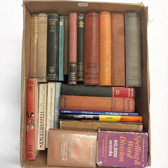 Box of Assorted Vintage Books
