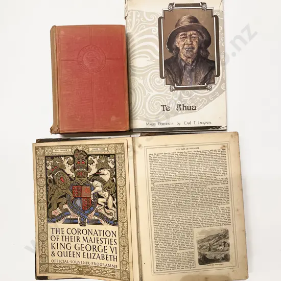 Box of Assorted Vintage Books etc