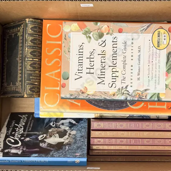 Box of Assorted Books