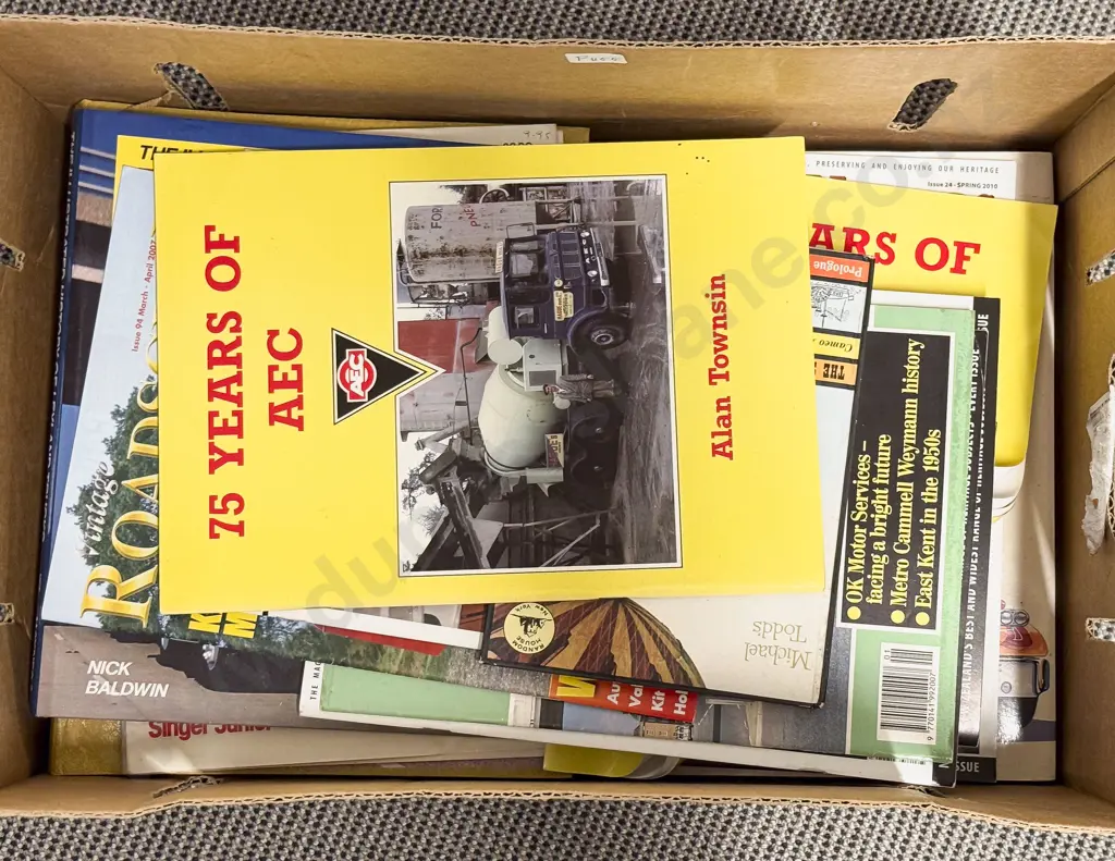 Box of Assorted Automotive Reference Image 1++