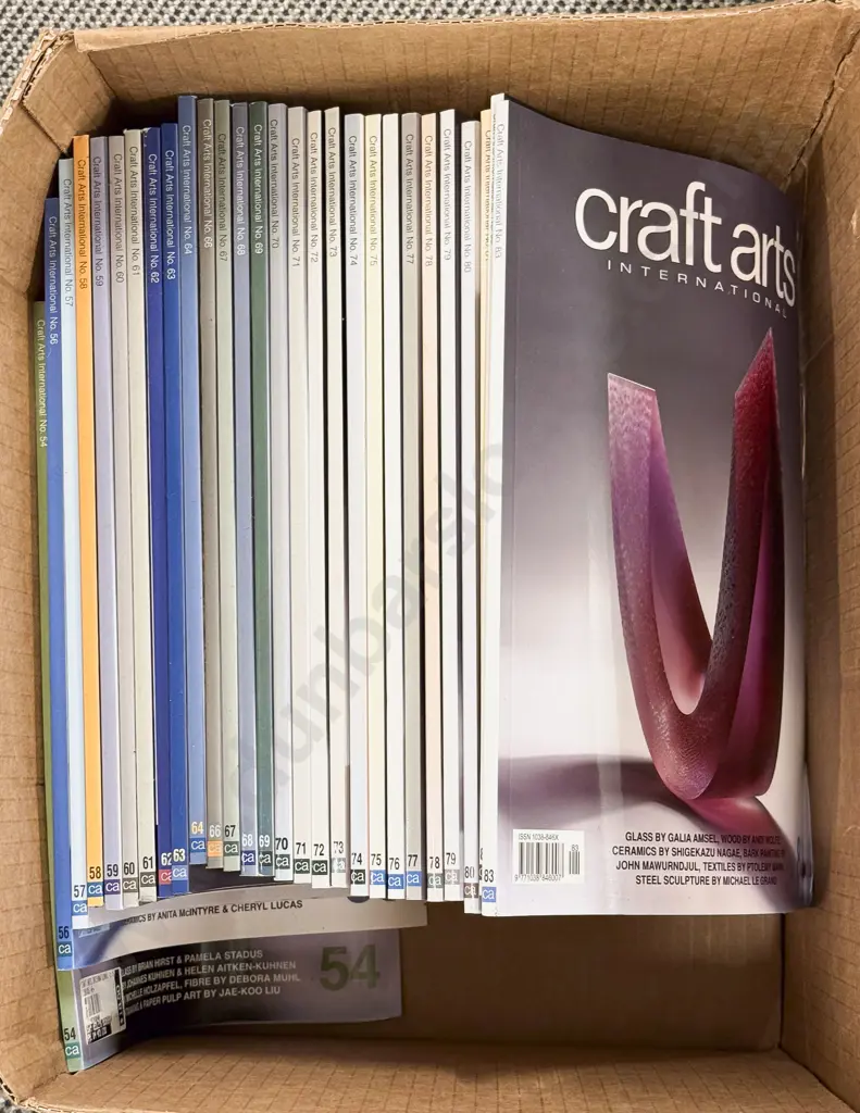 Qty of Craft Art International Catalogues Image 1++