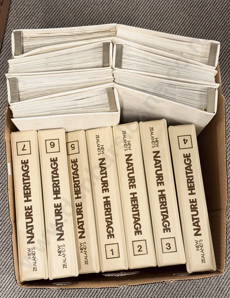 Qty of NZ Nature Heritage Magazine Folios Image 1++